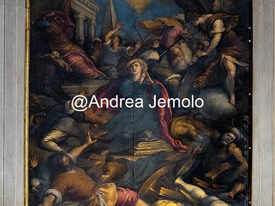 Basilica dei Frari Martirio di santa Caterina d'Alessandria | Andrea Jemolo