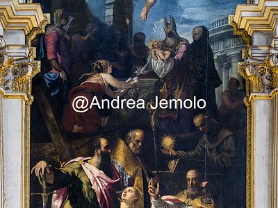 Basilica dei Frari Presentazione di Gesù al Tempio | Andrea Jemolo