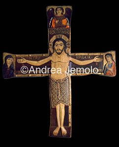 Chiesa di San Michele Croce dipinta con Cristo vivo | Andrea Jemolo