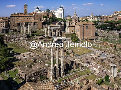 Foro romano Vista dall'alto del Foro Romano | Andrea Jemolo