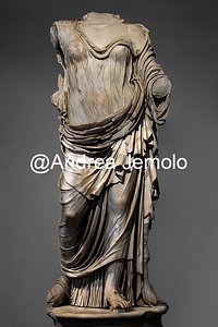 Museo Palatino o Antiquarium Statua della dea, tipo Hera Borghese, 14-68 d.C. | Andrea Jemolo