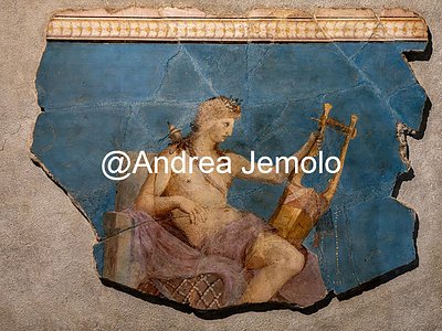 Museo Palatino o Antiquarium Apollo suona la lyra - Apollo citaredo, I secolo a.C. - I secolo D.C. | Andrea Jemolo