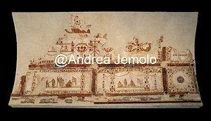 Museo Palatino o Antiquarium Decorazione pittorica del ninfeo della Domus Transitoria - I secolo D.C. | Andrea Jemolo