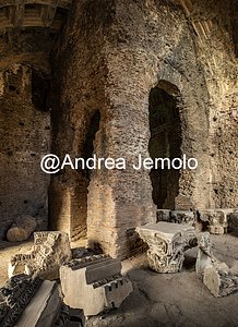 Servian Arcades on the Palatine Hall of the Severian baths on the Palatine, 1th - 4th century AD | Andrea Jemolo