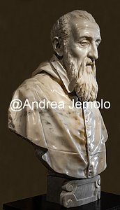 Giorgio Franchetti Gallery at the Ca' d'Oro Bust of Cardinal Agostino Valier | Andrea Jemolo