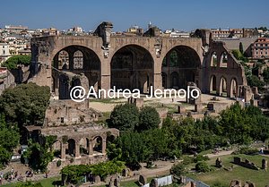 Basilica of Maxence view from above | Andrea Jemolo