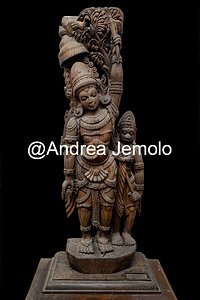 Napier Museum Sree Rama and Hanuman, cm. 108 x 36 | Andrea Jemolo