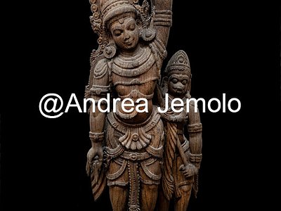 Napier Museum Sree Rama and Hanuman, cm. 108 x 36 | Andrea Jemolo