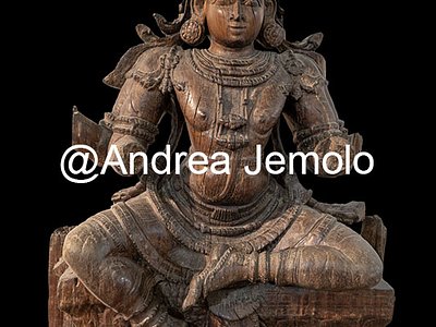 Napier Museum Sculpture of Vishnu, Wood | Andrea Jemolo