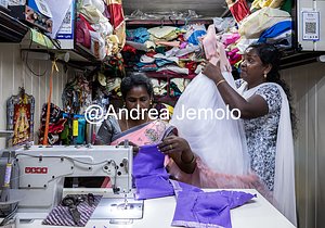 Munnar city centre Tailor shop in the market of Munnar | Andrea Jemolo