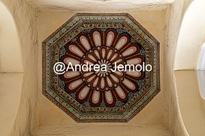Thirumalai Nayakkar Mahal The ornamented ceiling | Andrea Jemolo