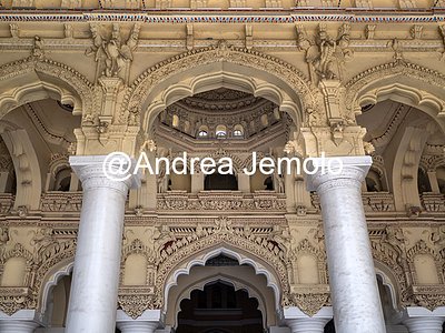 Thirumalai Nayakkar Mahal Sculptures and ceiling decorations from the 17th century | Andrea Jemolo