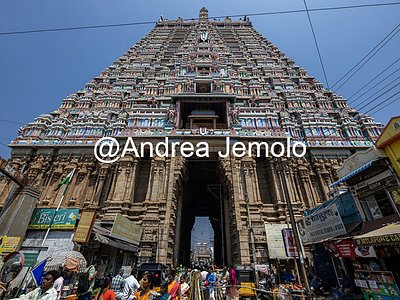 Ranganathaswamy Temple The Rajagopuram, the main gopura on the street leading to the temple | Andrea Jemolo