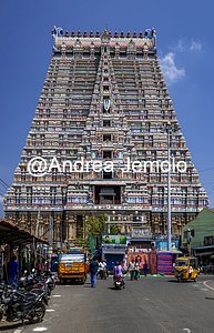 Ranganathaswamy Temple The Rajagopuram, the main gopura on the street leading to the temple | Andrea Jemolo