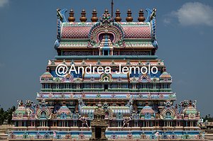Ranganathaswamy Temple Gopuram of the Ranganathaswamy Temple - Detail | Andrea Jemolo