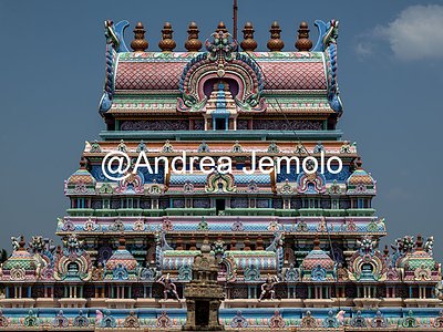 Ranganathaswamy Temple Gopuram of the Ranganathaswamy Temple - Detail | Andrea Jemolo