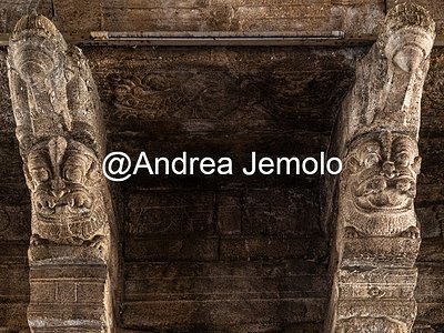 Ranganathaswamy Temple The Garuda Mandapa in Ranganathaswamy temple - Carved granite capitals | Andrea Jemolo