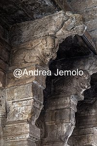 Ranganathaswamy Temple The Garuda Mandapa in Ranganathaswamy temple - Carved granite capitals | Andrea Jemolo