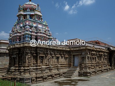 Ranganathaswamy Temple Wall with sculptures and architectural elements in the temple of Ranganathaswamy | Andrea Jemolo