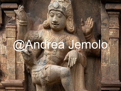 Brihadishvara Temple Guards, or Dvarapalasentrata, on a Gopuram', at the temple of Brihadeshwara | Andrea Jemolo
