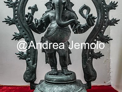 Art Gallery Vinayakar - Bronze, provenience Muthupet | Andrea Jemolo