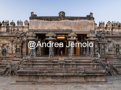 Airavatesvara Temple Agra-mandapa - perspective view | Andrea Jemolo
