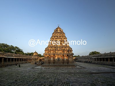 Airavatesvara Temple Gopuram of Airavatesvara Temple, west side | Andrea Jemolo