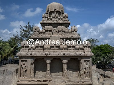 Pancha Rathas also known as Five Rathas or Pandava Rathas Dharmaraja Ratha | Andrea Jemolo