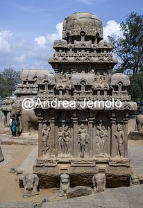 Pancha Rathas also known as Five Rathas or Pandava Rathas Arjuna Ratha | Andrea Jemolo