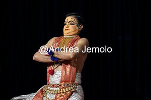 Kathakali Kathakali - Portrait Of A Kathakali Dancer Opening His Eyes Wide | Andrea Jemolo