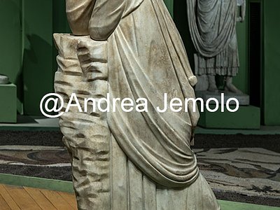Musei Capitolini - Centrale elettrica Montemartini Statua della Musa Polimnia | Andrea Jemolo
