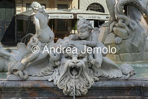 Fountain of Neptune Nereids and Putti | Andrea Jemolo
