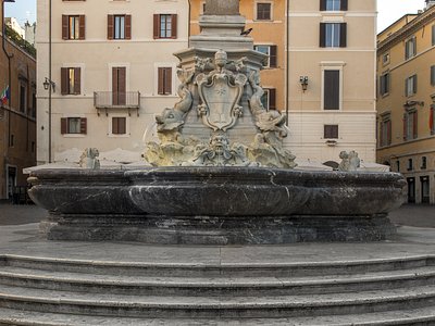Fontana di piazza della Rotonda Visione d'insieme della fontana | Andrea Jemolo