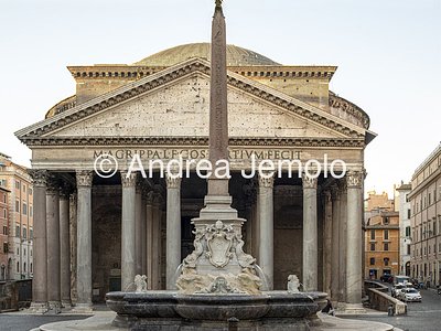 Fontana di piazza della Rotonda Visione d'insieme della fontana | Andrea Jemolo