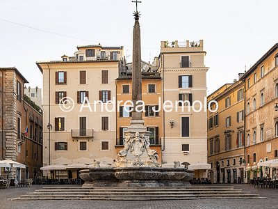 Fontana di piazza della Rotonda Visione d'insieme della fontana | Andrea Jemolo