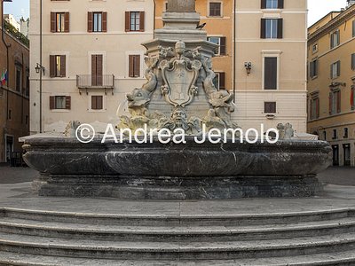 Fontana di piazza della Rotonda Visione d'insieme della fontana | Andrea Jemolo