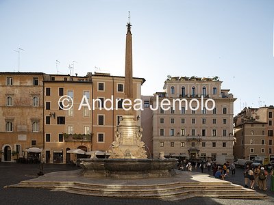 Fontana di piazza della Rotonda Visione d'insieme della fontana | Andrea Jemolo