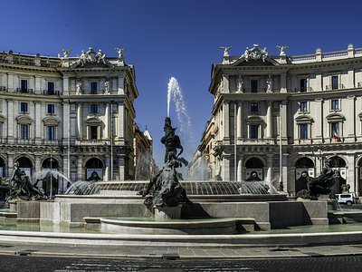 Fontana delle Najadi Visione d'insieme della fontana | Andrea Jemolo