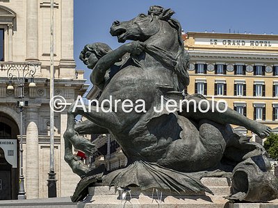 Fountain of the Naiads The Nymph of the Oceans | Andrea Jemolo