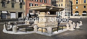 Fountain in Piazza del Viminale Overview of the fountain | Andrea Jemolo