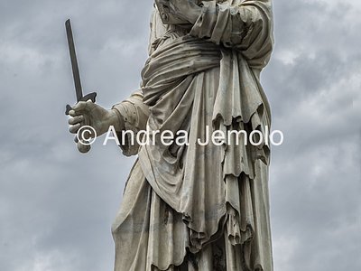 Ponte Sant'Angelo e le dieci statue raffiguranti Angeli che portano gli strumenti della Passione San Paolo | Andrea Jemolo
