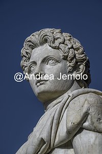 Campidoglio Dioscuri - Busto di un Dioscuro | Andrea Jemolo