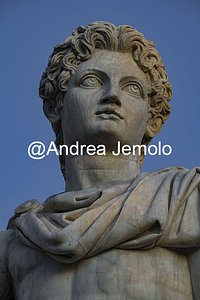 Campidoglio Dioscuri - Busto di un Dioscuro | Andrea Jemolo
