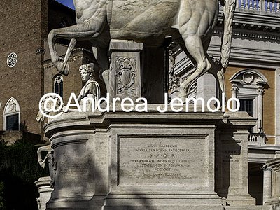 Campidoglio Dioscuri | Andrea Jemolo