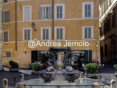 Fontana delle Tartarughe in Piazza Mattei Visione d'insieme della fontana | Andrea Jemolo