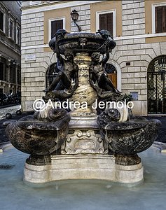 Fontana delle Tartarughe in Piazza Mattei Visione d'insieme della fontana | Andrea Jemolo
