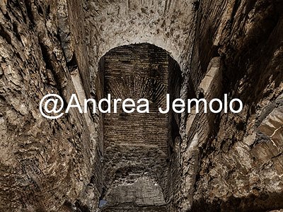Mausoleo Monte del Grano Interno del mausoleo - corridoio coperto da una volta a botte | Andrea Jemolo