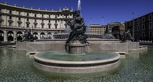 Fontana delle Najadi Visione d'insieme della fontana | Andrea Jemolo