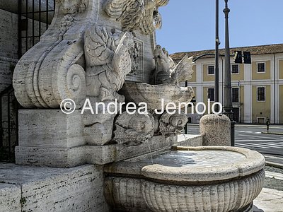 Fontana dell'Obelisco Lateranense Visione d'insieme della fontana | Andrea Jemolo