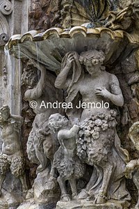 Villa Sciarra Fontana dei Satiri o Fontana dei Fauni | Andrea Jemolo